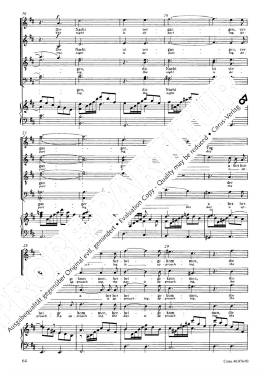 Hymn of Praise, MWV A 18 Hymn of Praise, MWV A 18 SSAATB scores gallery preview page 65