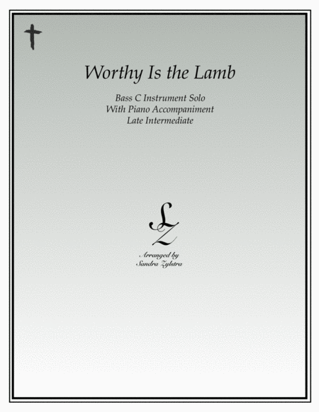 Worthy Is The Lamb (bass C instrument solo) image number null