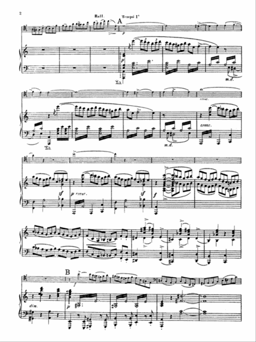 Saint-Saëns: Cello Concerto, Op. 33 (Transcribed) Piano scores gallery preview page 4
