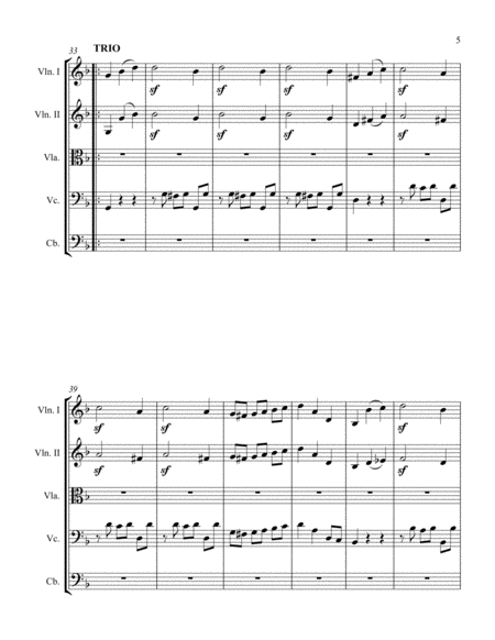 Sinfonia Burlesca Movement II. Minuet image number null