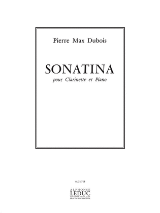 Book cover for Sonatine (clarinet & Piano)