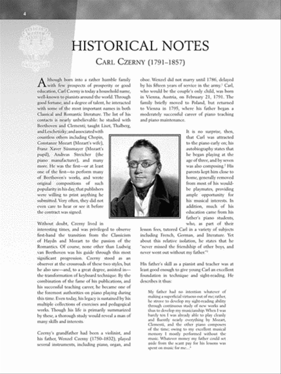 Carl Czerny – Thirty New Studies in Technics, Op. 849 Piano Method scores gallery preview page 5