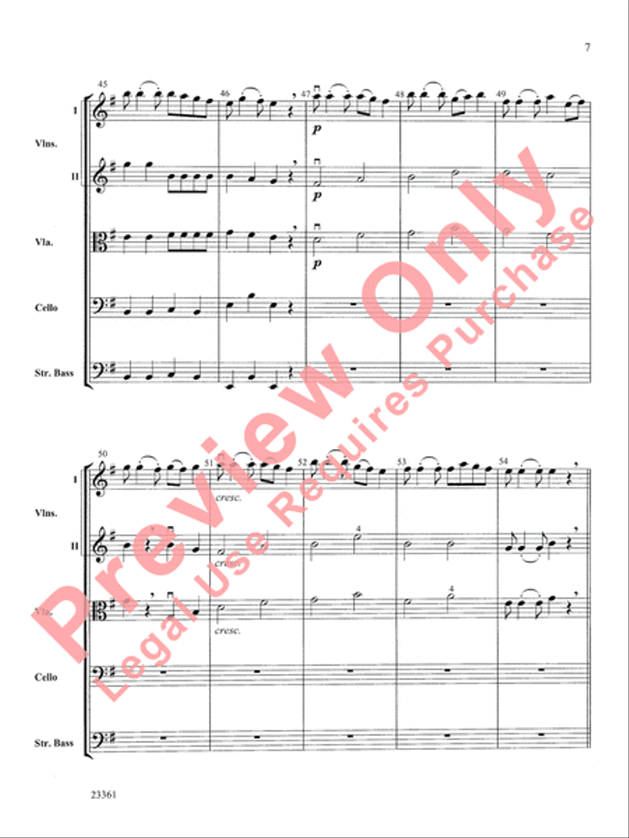 Spin, Dreidel, Spin String Orchestra scores gallery preview page 8