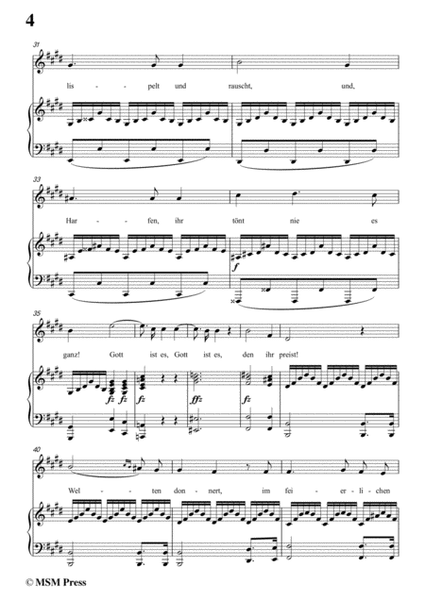 Schubert-Geistliche Lieder,in G flat Major,for Voice&Piano image number null