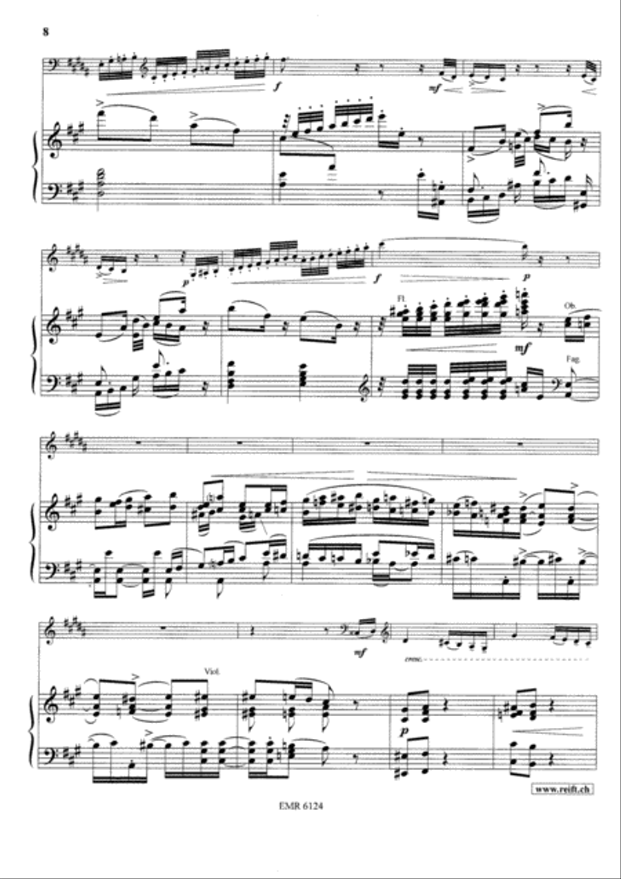 Variations On A Rococo Theme Flugelhorn scores gallery preview page 20