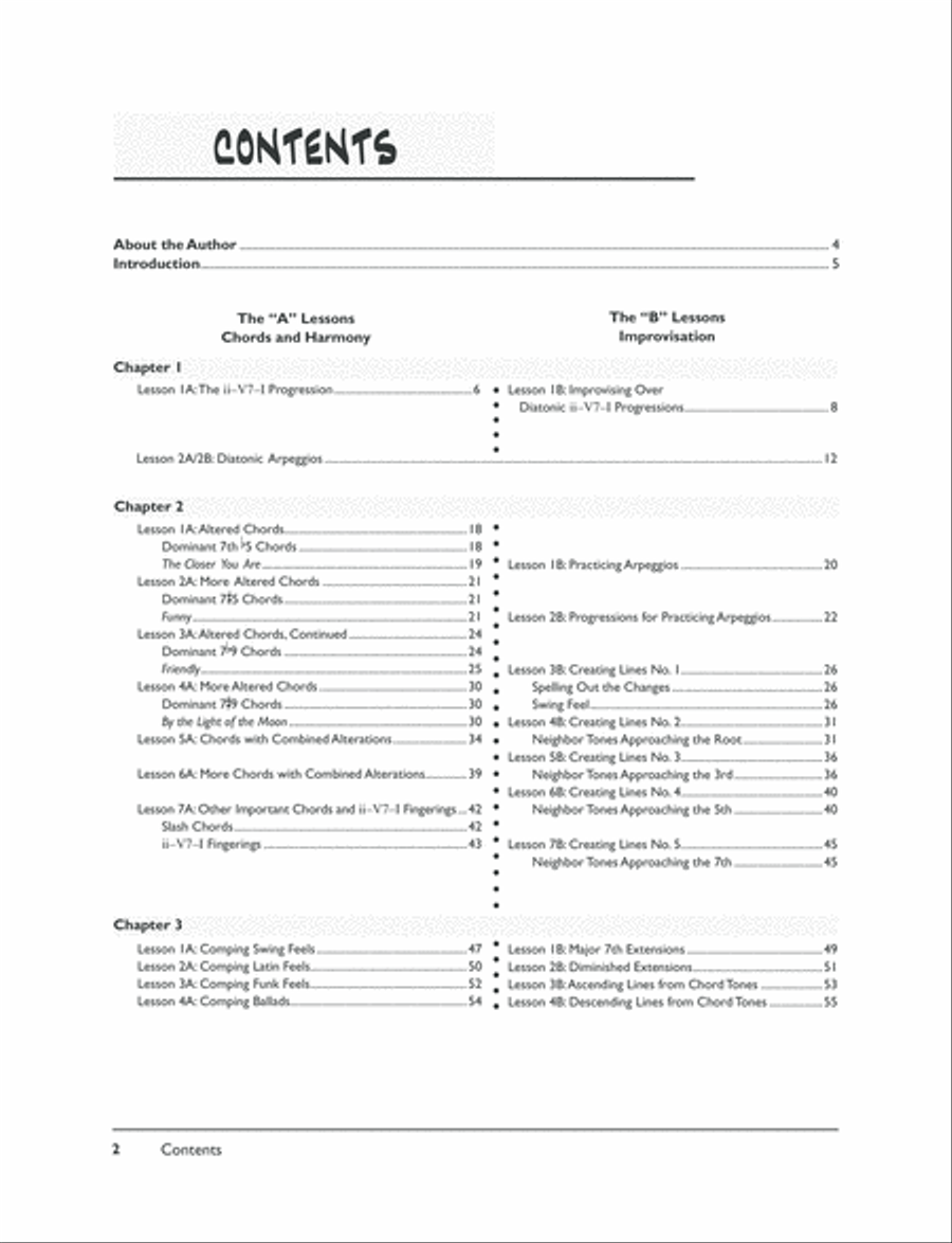 Complete Jazz Guitar Method Electric Guitar scores gallery preview page 2