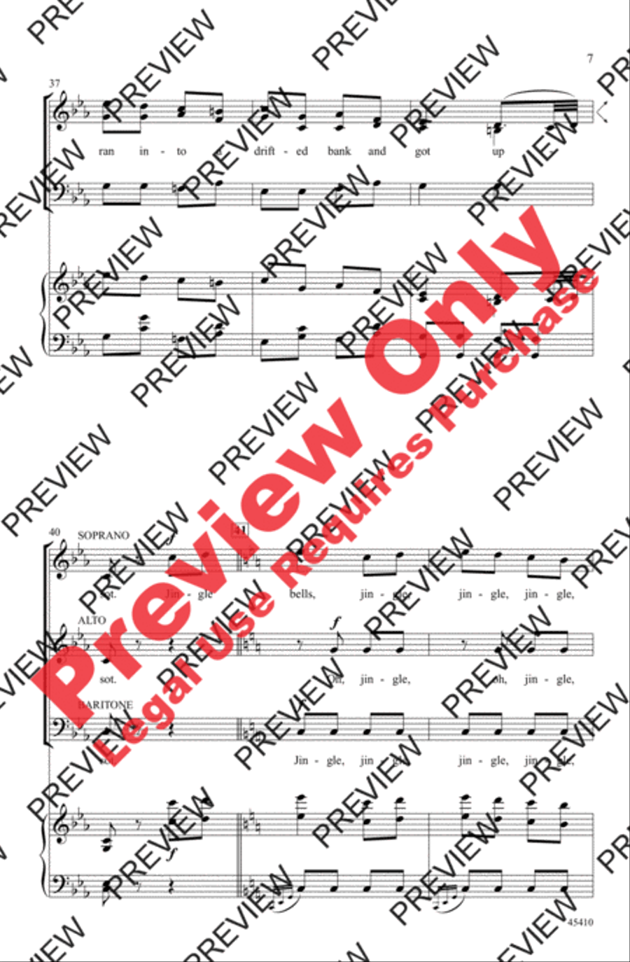 Jingle Bells Rondo Jingle Bells Rondo 3-Part scores gallery preview page 7