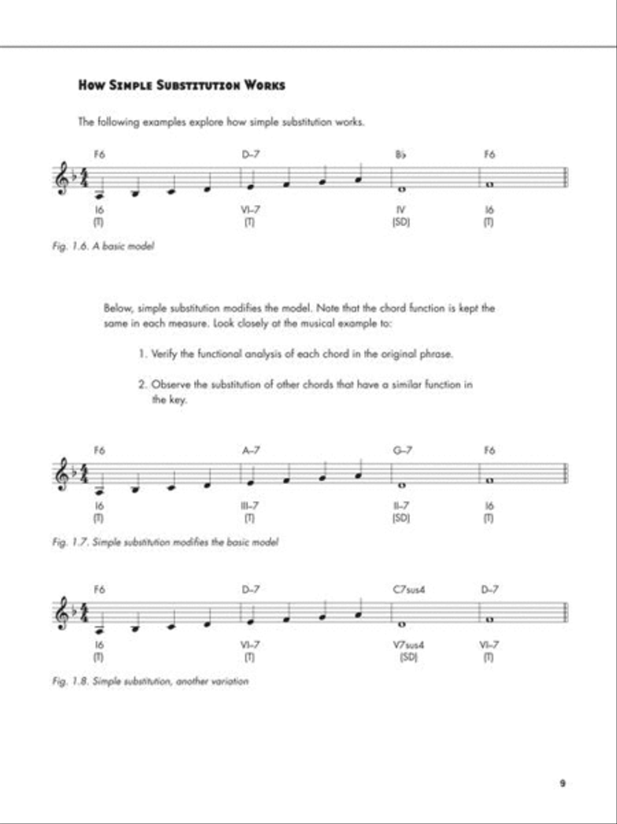 Reharmonization Techniques Collection / Songbook scores gallery preview page 8