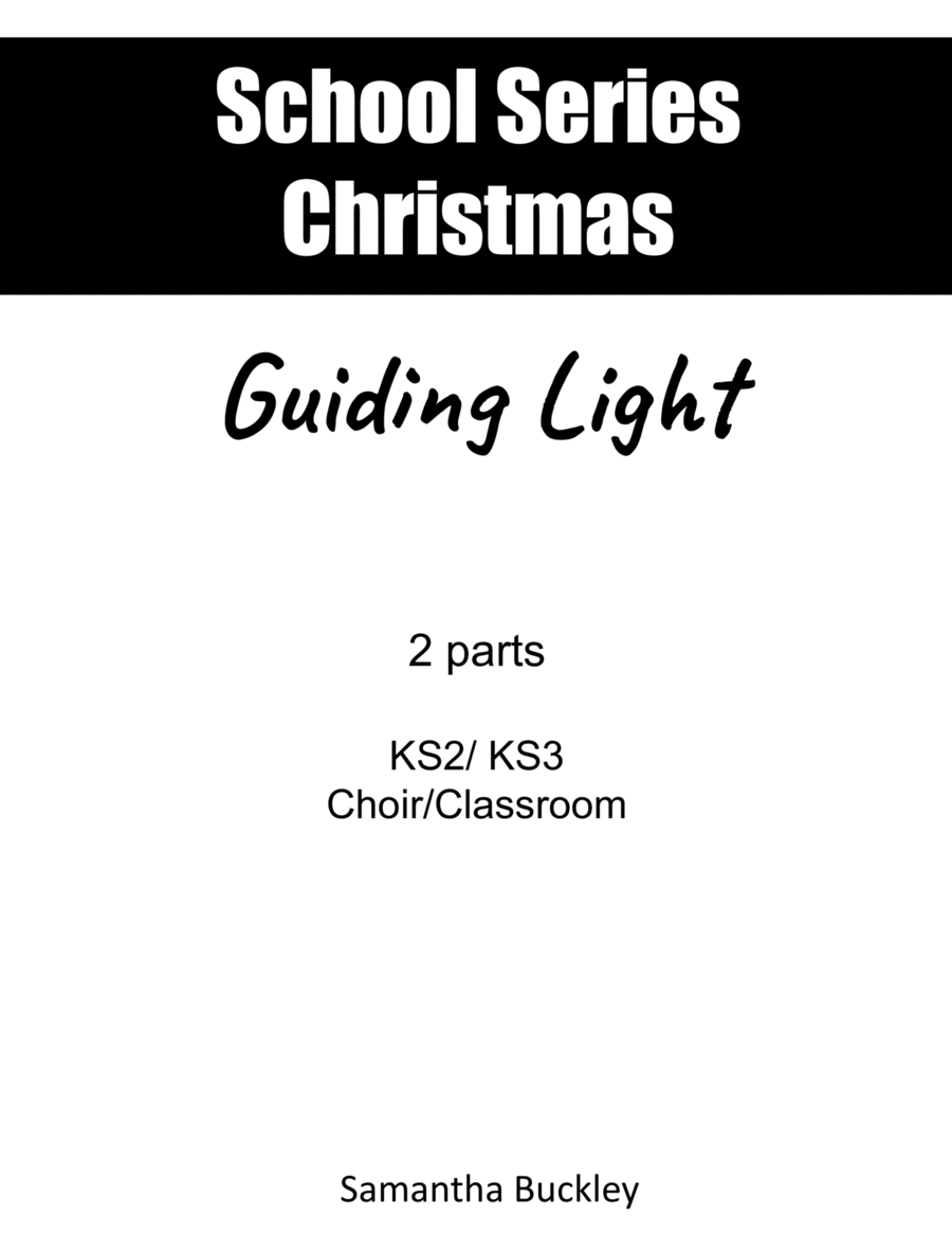 Guiding Light Guiding Light Easy Piano scores gallery preview page 1