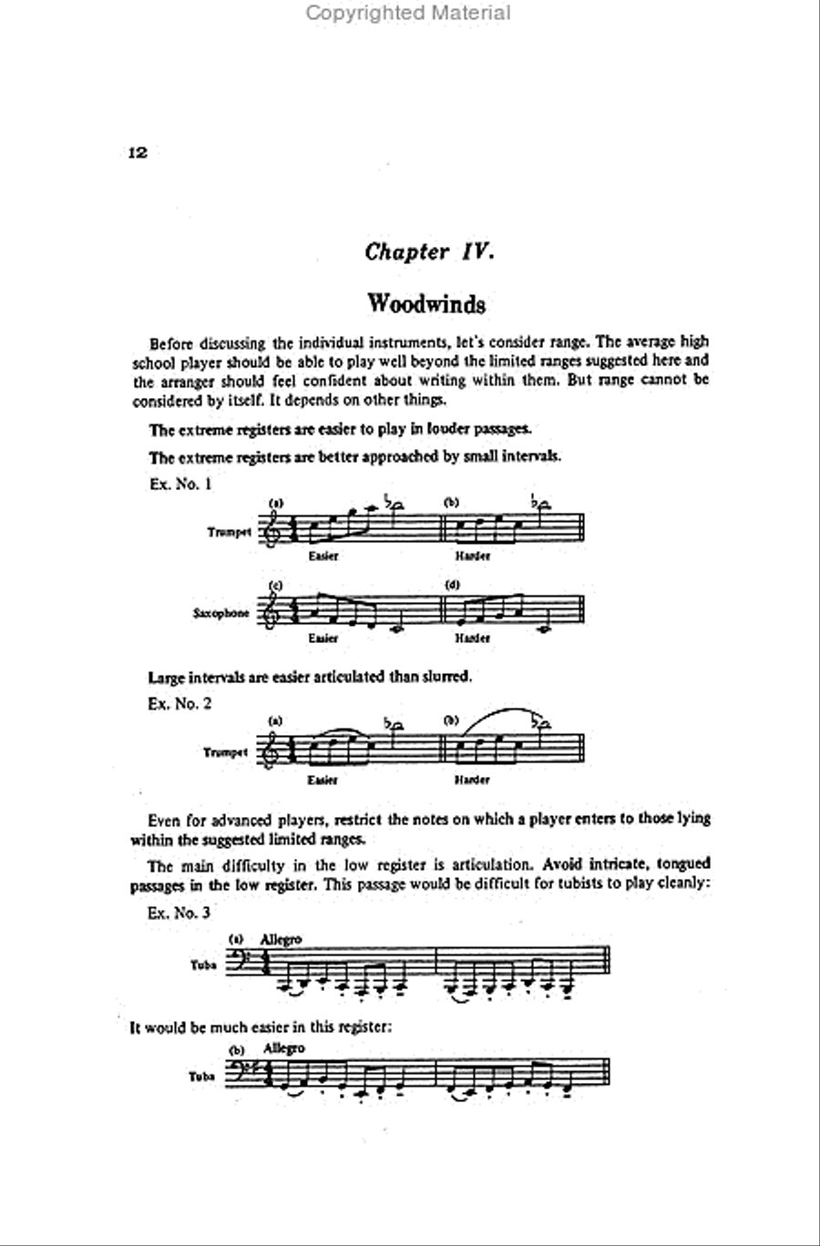 Arranging for the Concert Band Concert Band scores gallery preview page 3