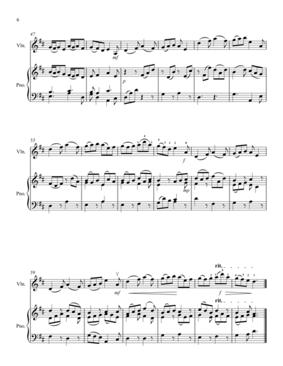 EAST COAST SUITE FOR VIOLIN AND PIANO image number null