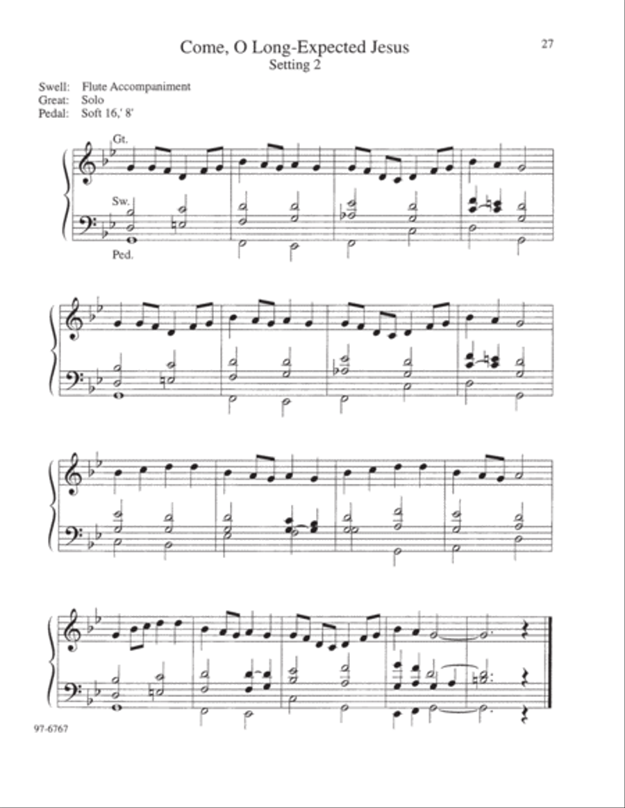 Creative Hymn Accompaniments for Organ, Vol. 1 Organ scores gallery preview page 3