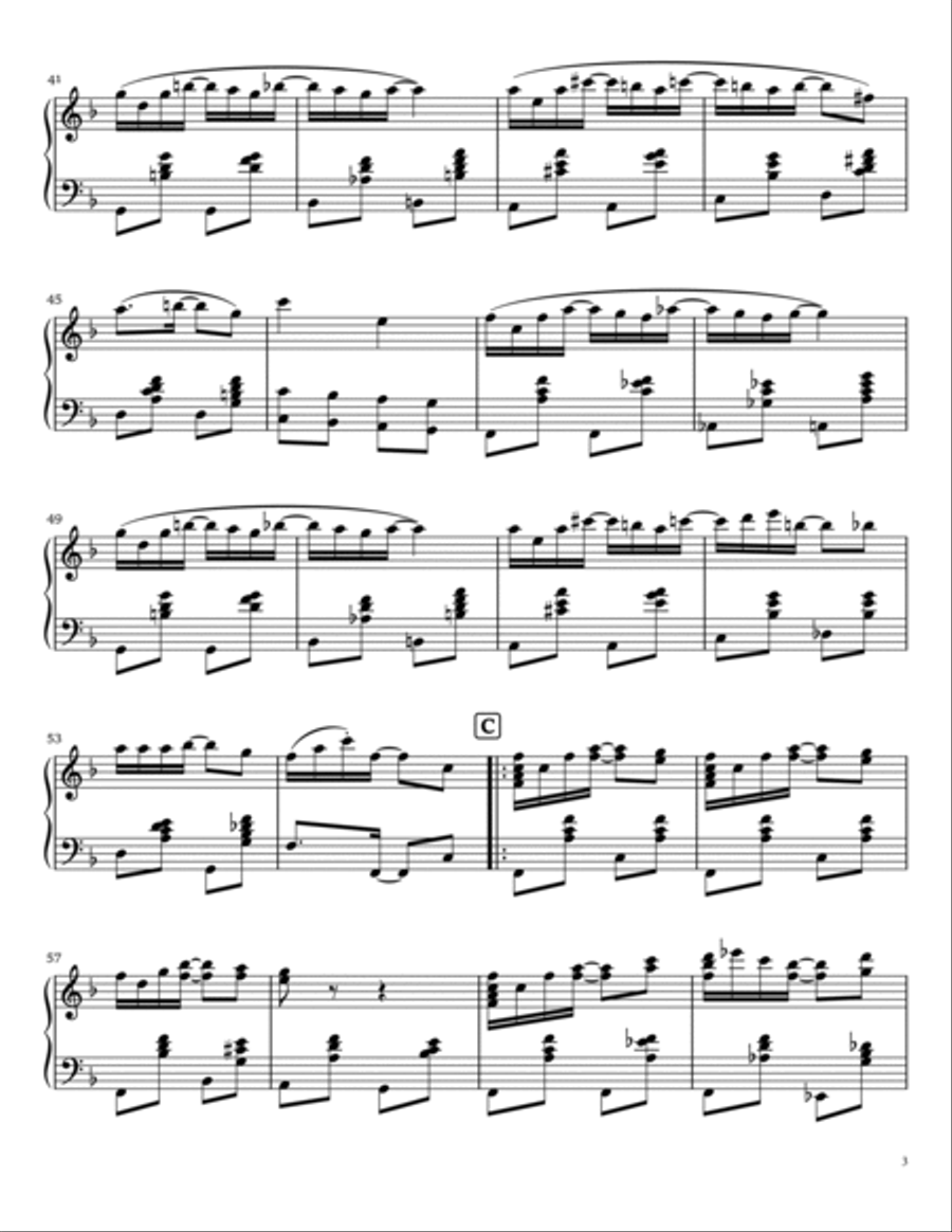 Palm Tree Rag Palm Tree Rag Piano Solo scores gallery preview page 3