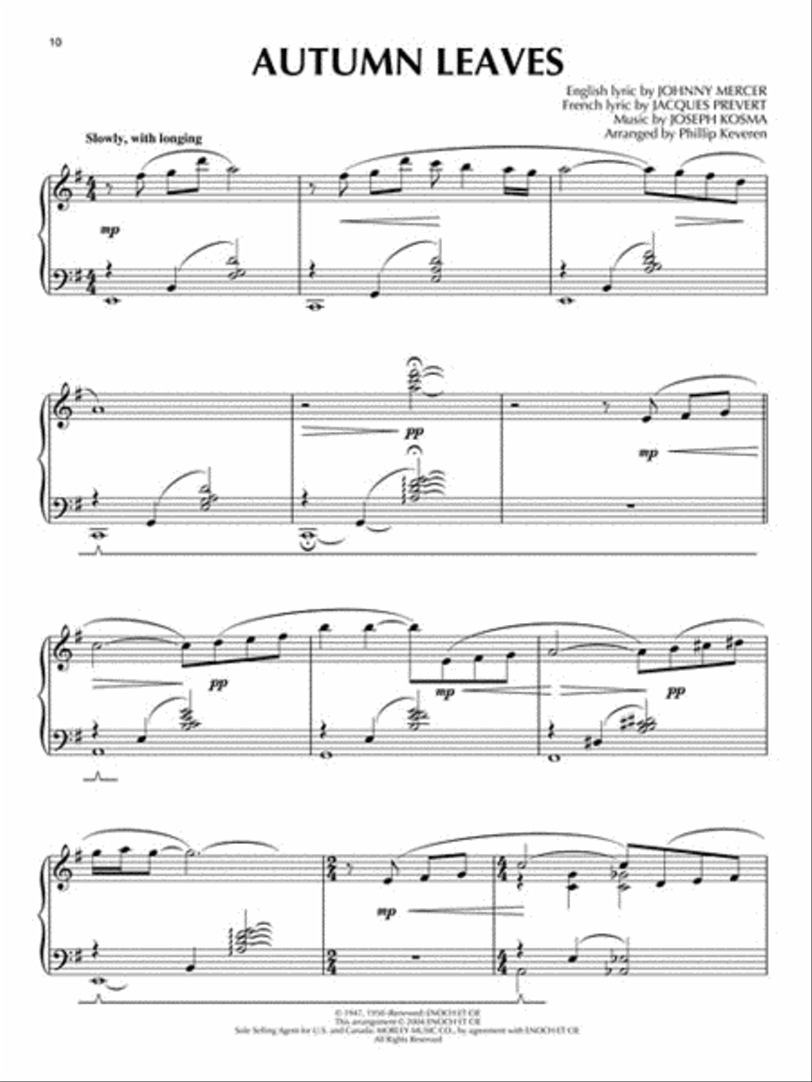 Great Standards Great Standards Piano Solo scores gallery preview page 2