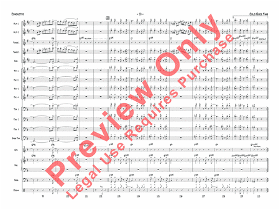 Cold Duck Time Jazz Ensemble scores gallery preview page 11