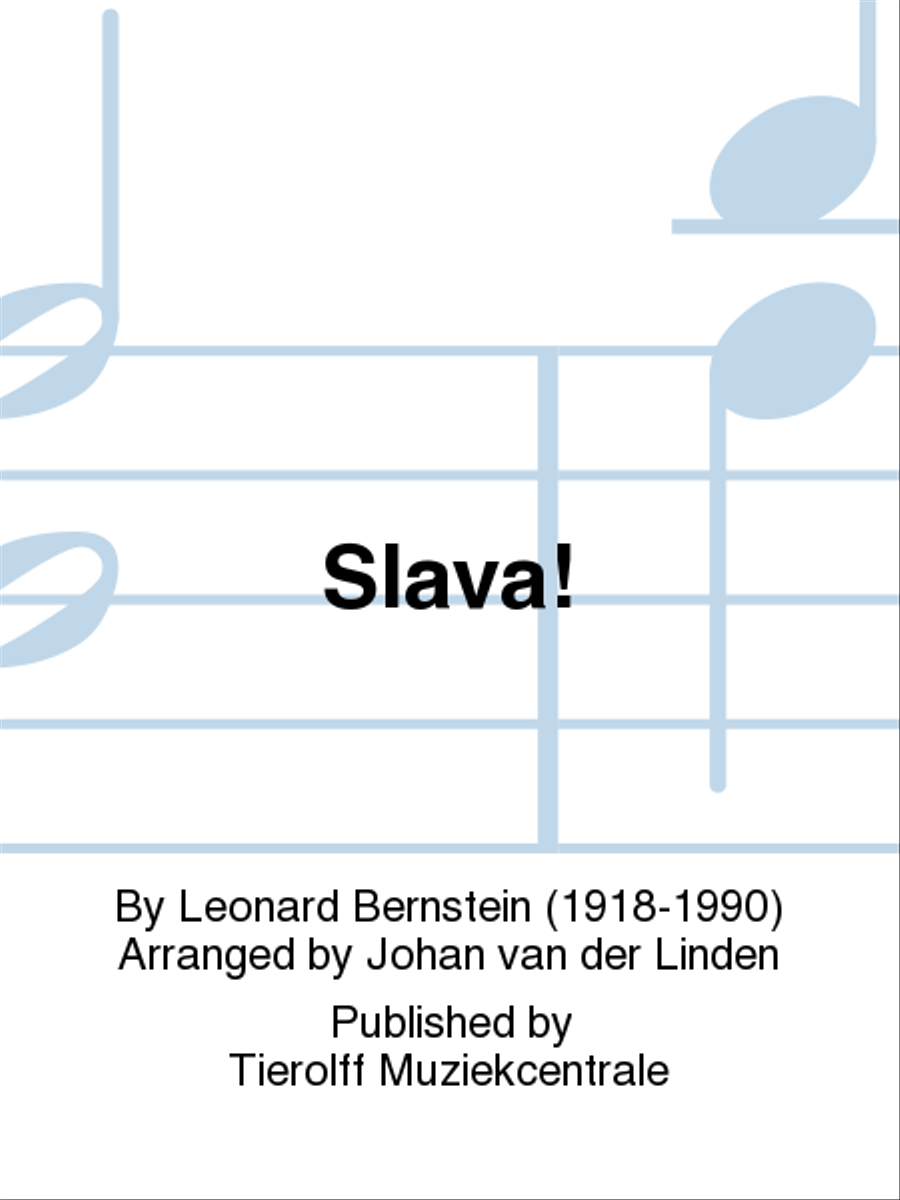 Book cover for Slava!, Saxophone Quartet