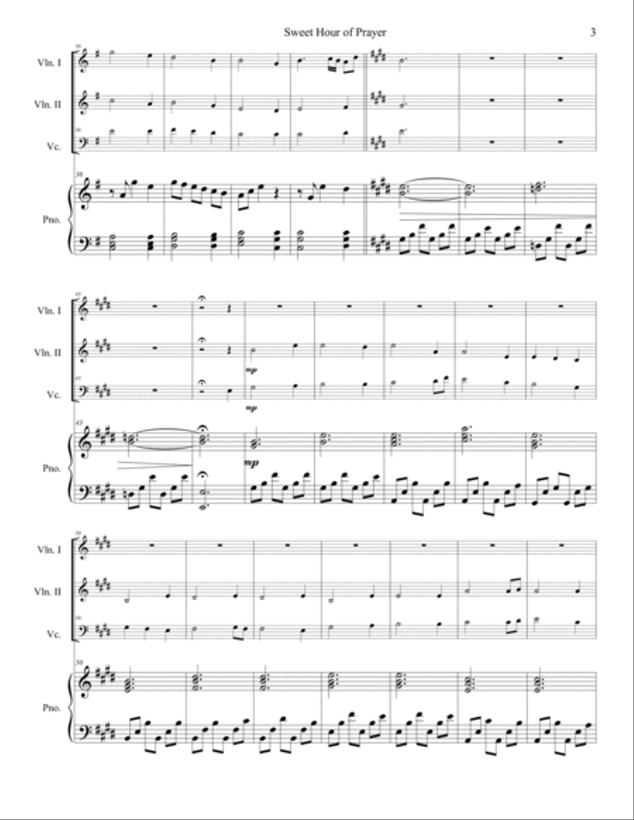 2 violins cello deals piano