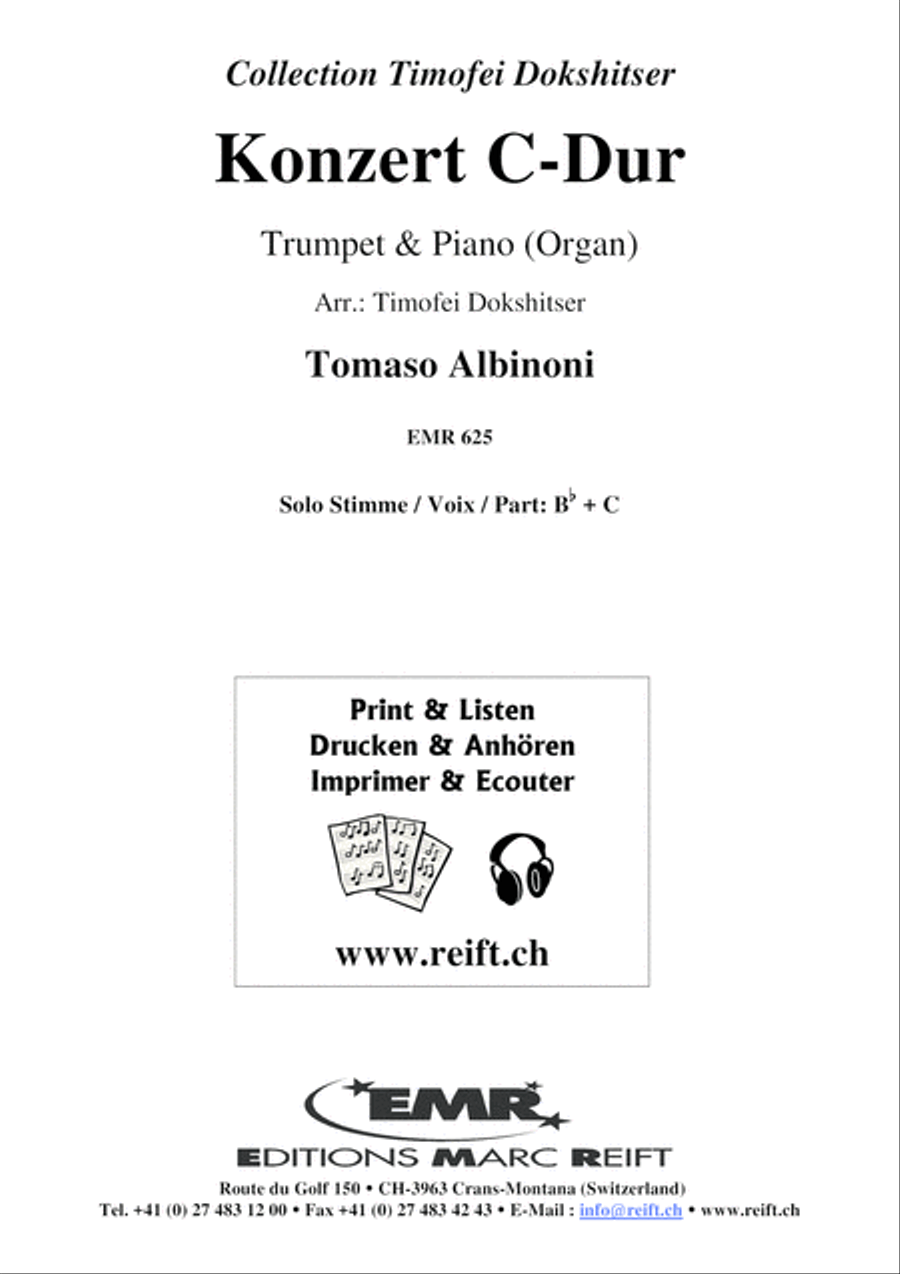Konzert C-Dur Trumpet Solo scores gallery preview page 2