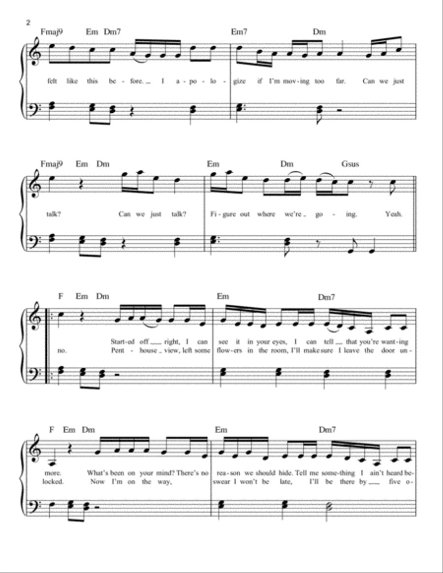 Talk Easy Piano scores gallery preview page 2