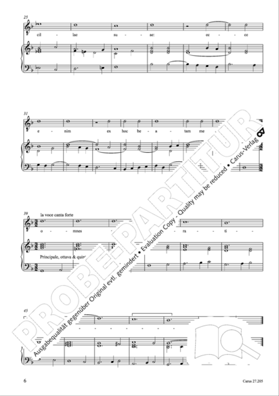 Magnificat a 6 (Magnificat a sei voci) Choir scores gallery preview page 15