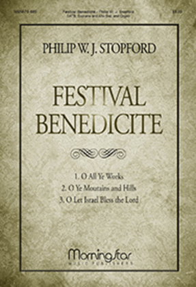 Book cover for Festival Benedicite