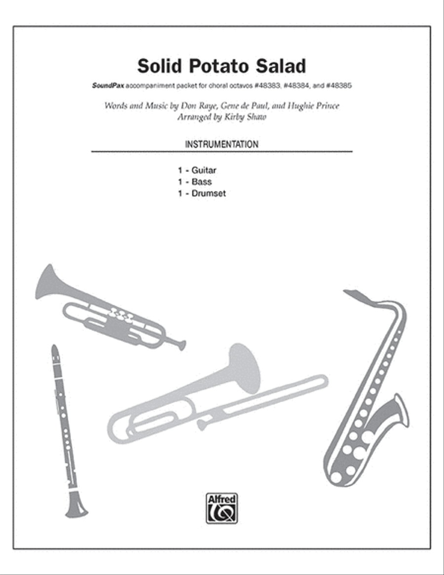 Solid Potato Salad Choir scores gallery preview page 1