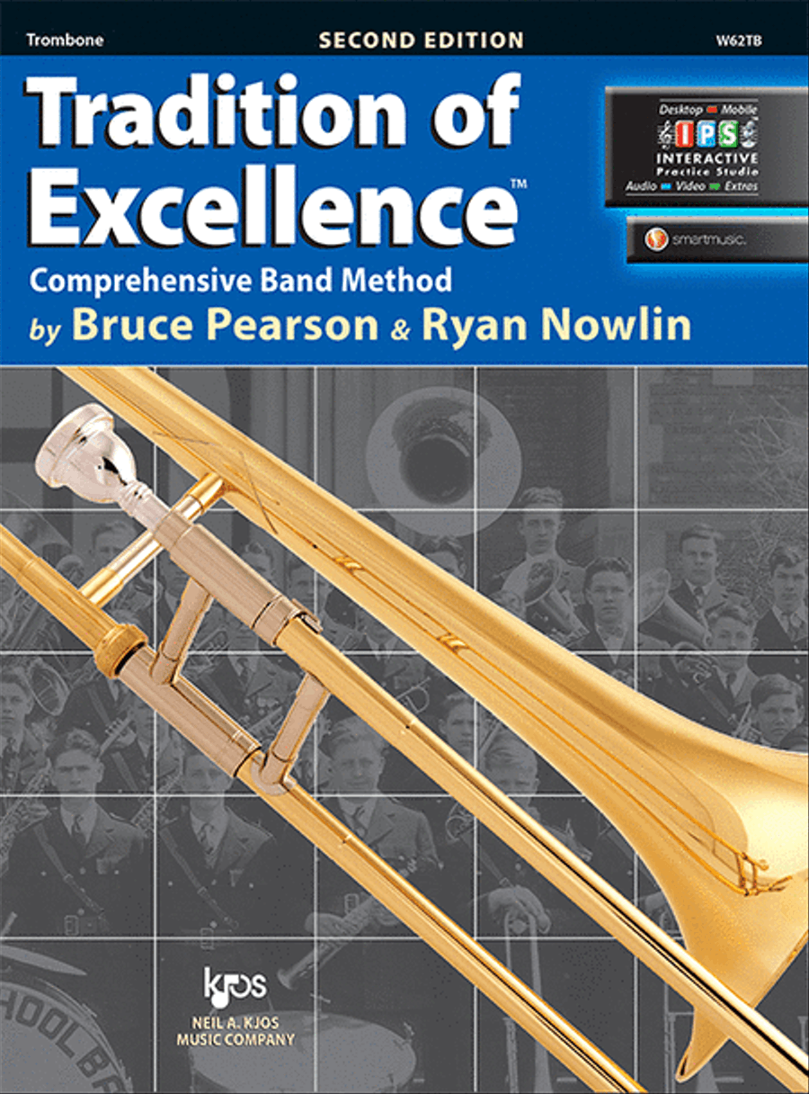 Tradition of Excellence Book 2 - Trombone Concert Band Methods scores gallery preview page 1
