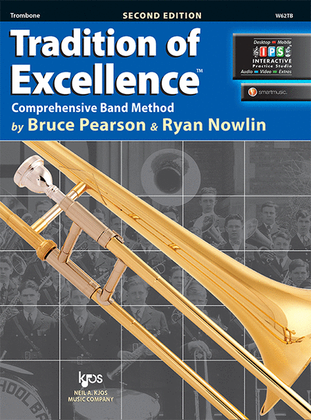 Book cover for Tradition of Excellence Book 2 - Trombone