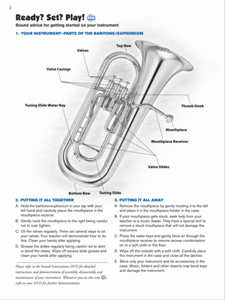 Sound Innovations for Concert Band, Book 1 Concert Band Methods scores gallery preview page 2