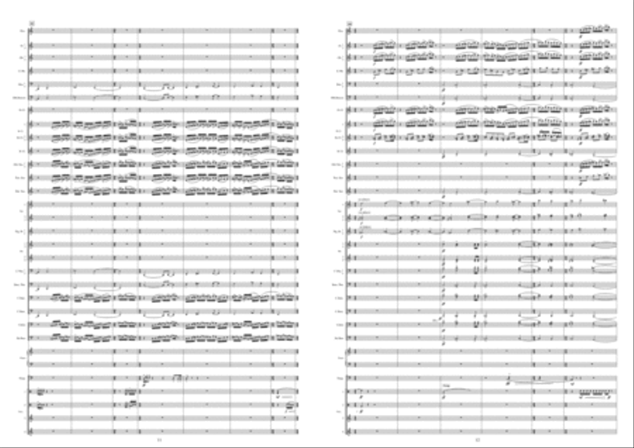 Symphony No. 2: States Of Mind, Opus 87 Concert Band scores gallery preview page 7