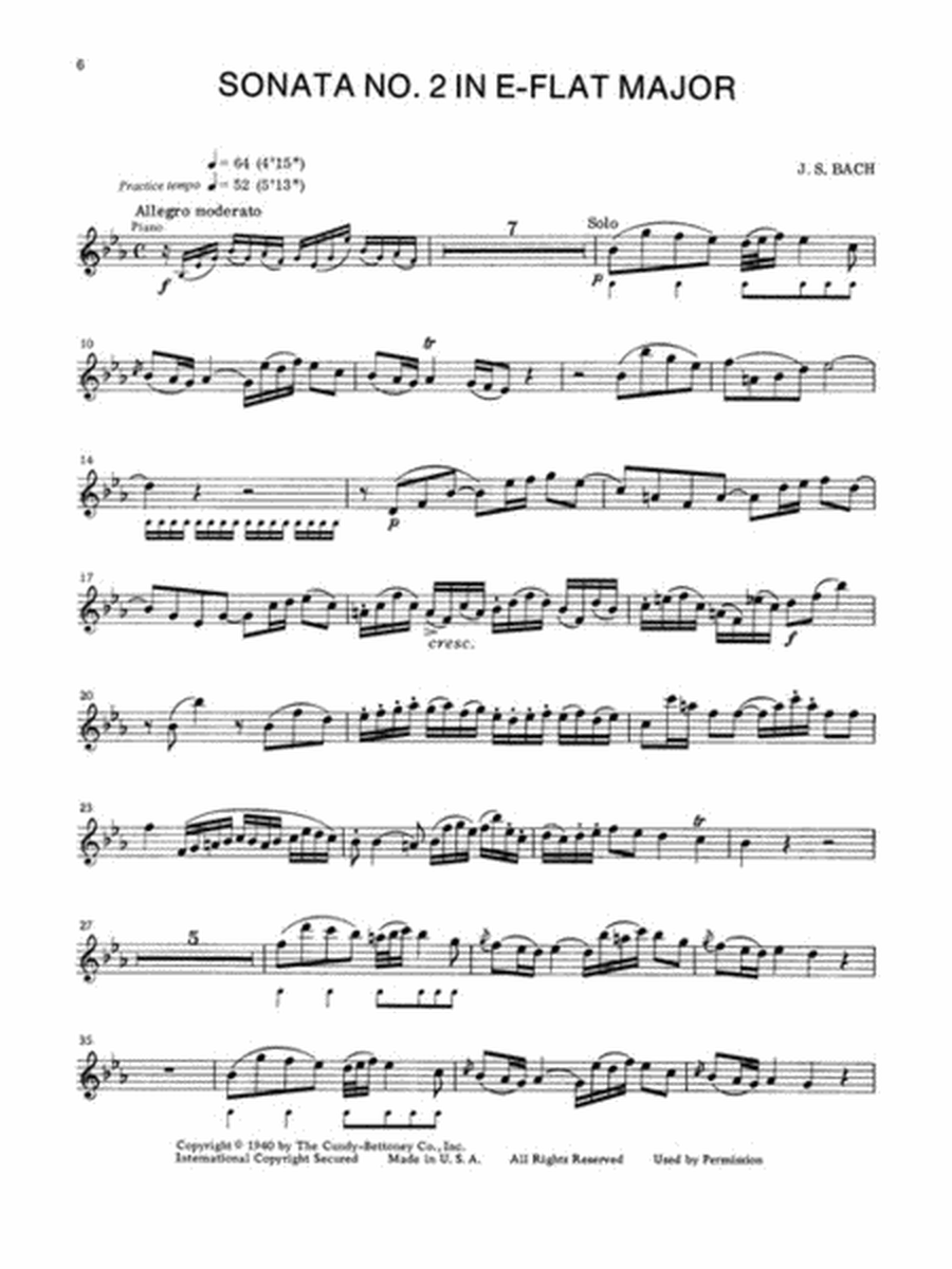 Advanced Flute Solos – Volume 1 image number null