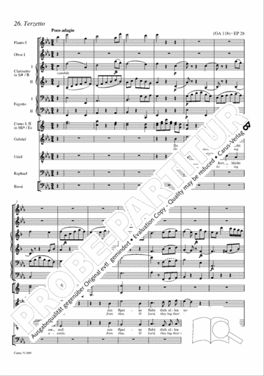 The Creation (Die Schopfung) 4-Part scores gallery preview page 225
