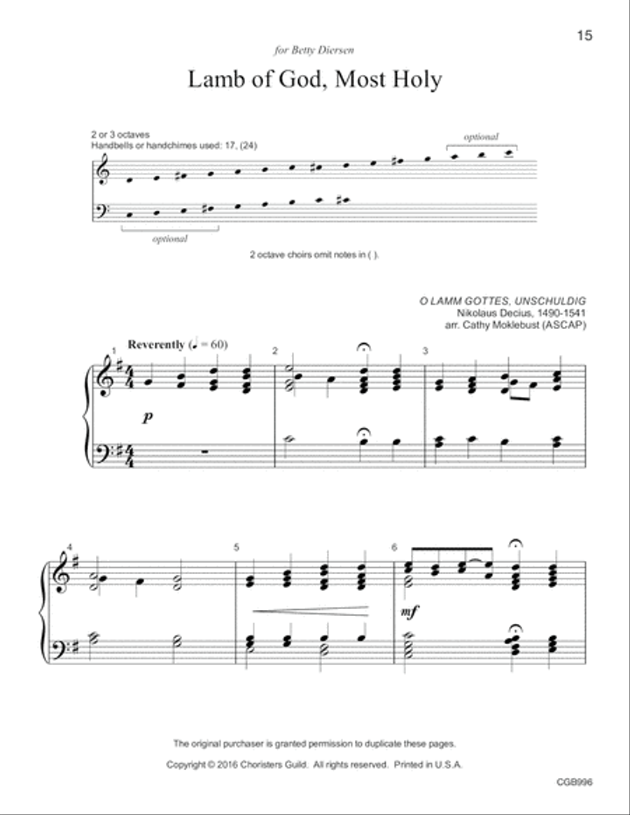 God Reigns, Let Earth Be Glad (2-3 octaves) 3-Octaves scores gallery preview page 6