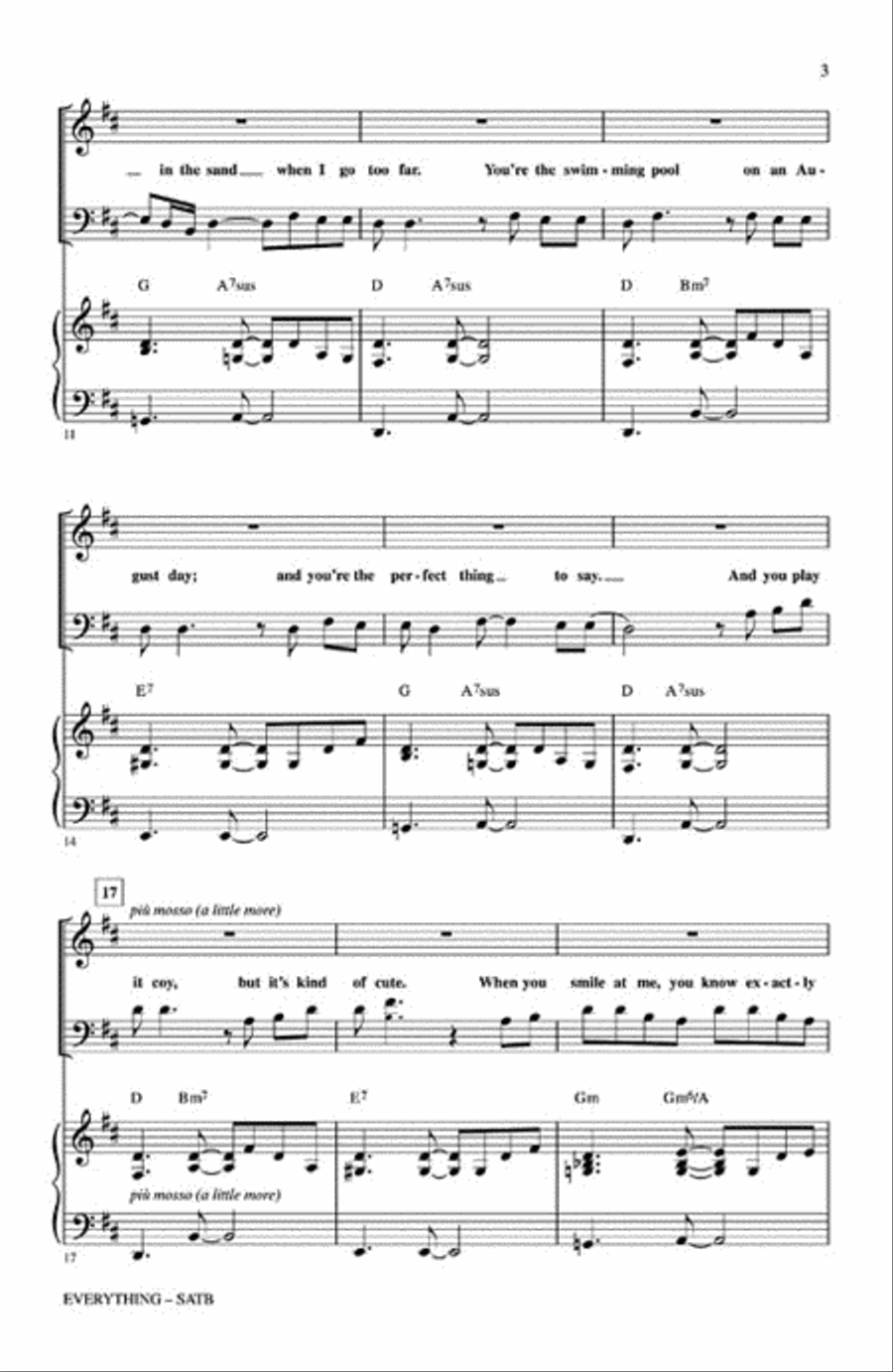 Everything 4-Part scores gallery preview page 3