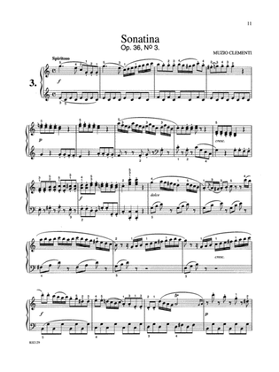 Clementi: Six Sonatinas, Op. 36, No. 3