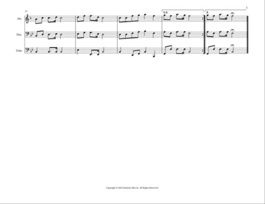Bringing In The Sheaves Small Ensemble scores gallery preview page 2