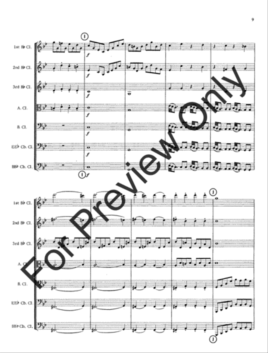 Impresario Overture B-Flat Clarinet scores gallery preview page 12