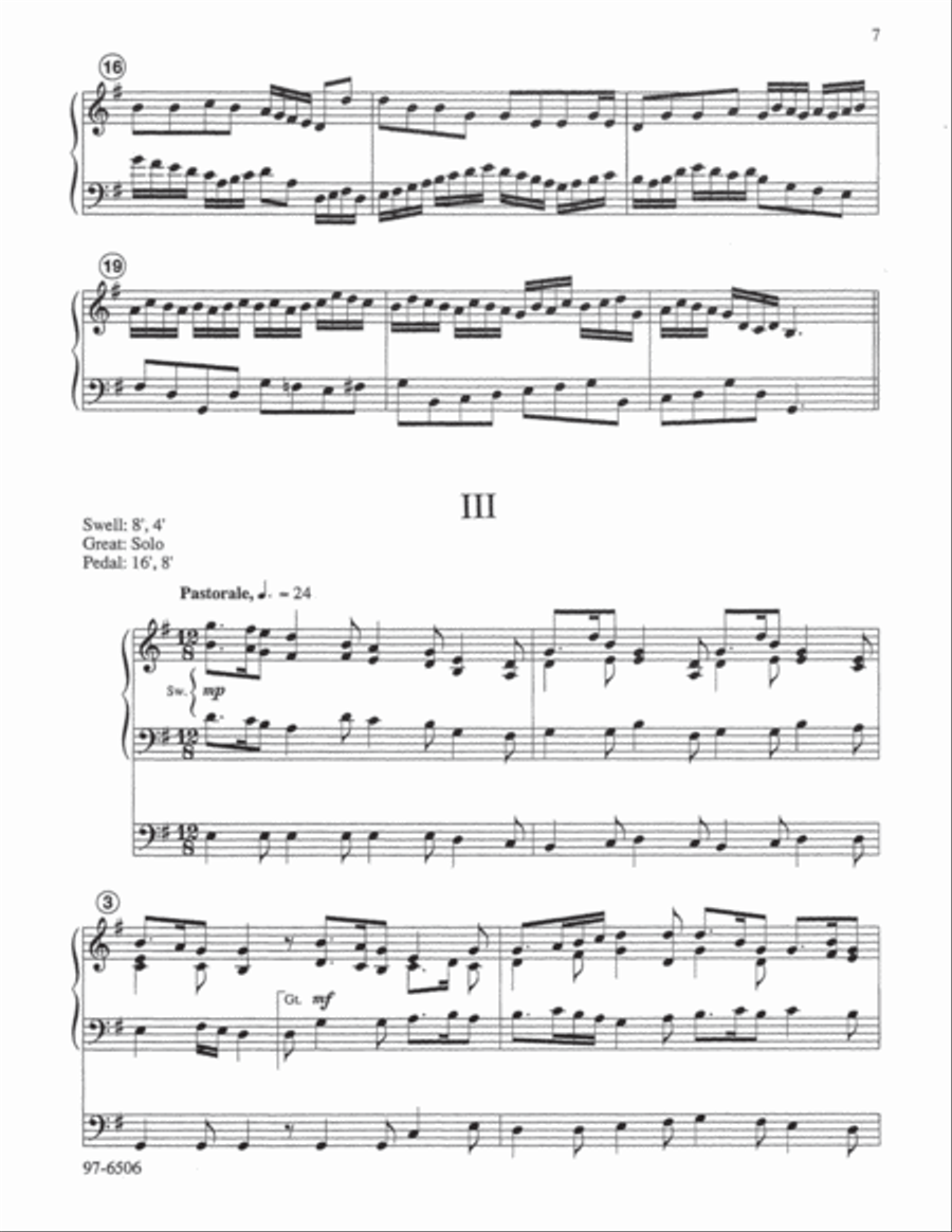 Partita on Azmon Partita on Azmon Organ scores gallery preview page 5