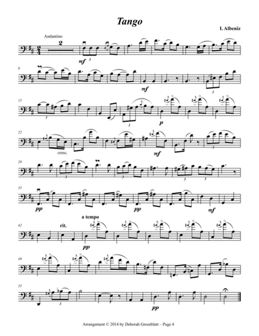 Romantic Trios for Strings - Cello C