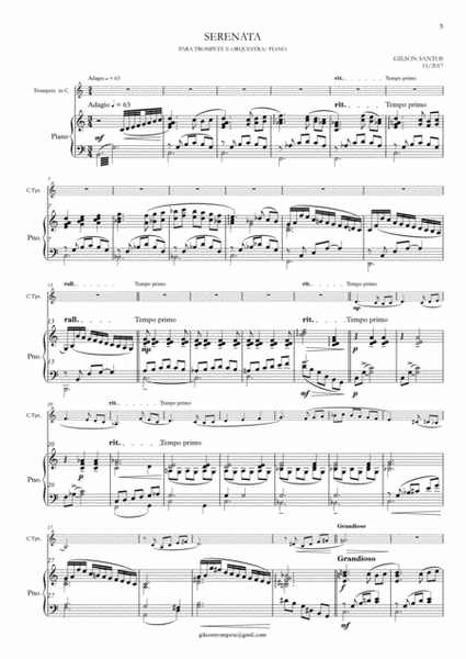 Serenata para Trompete e Piano ( Version )
