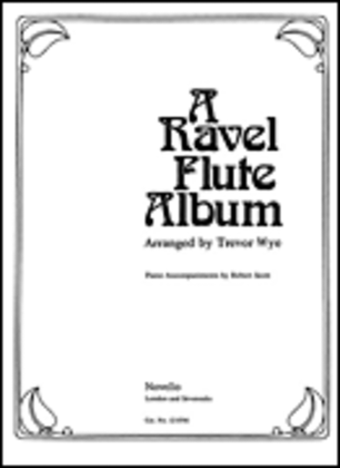 Book cover for A Ravel Album For Flute And Piano