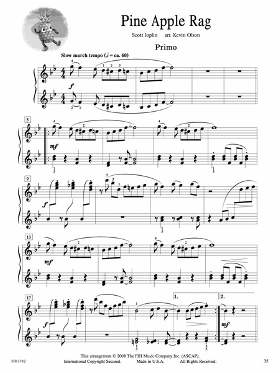 In Recital with Jazz, Blues, & Rags, Book 4 In Recital with Jazz, Blues, & Rags, Book 4 Piano Method scores gallery preview page 3