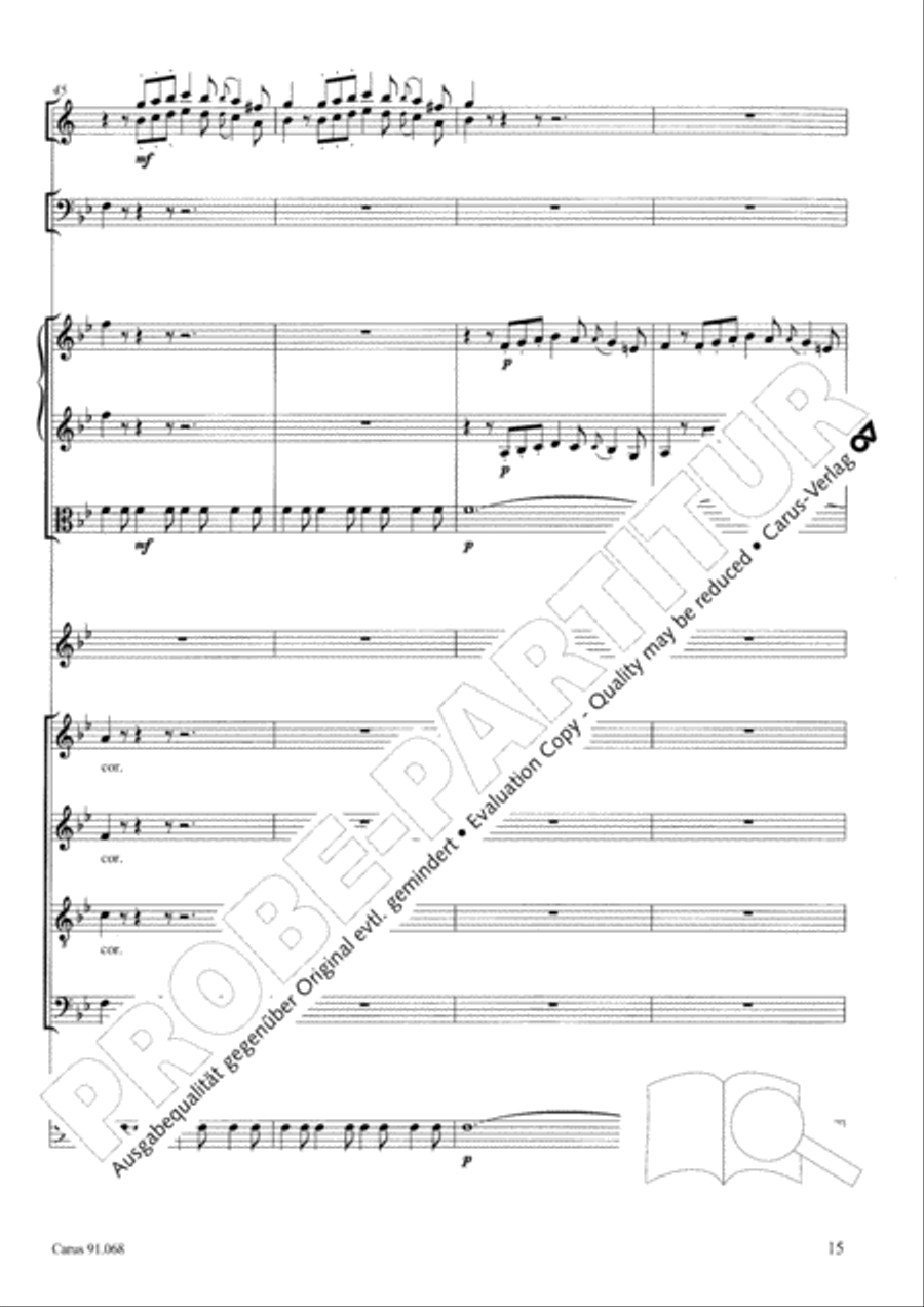 Pastorali jam concentu Pastorali jam concentu 4-Part scores gallery preview page 16