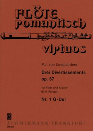 Book cover for Divertissement G major Op. 67/1