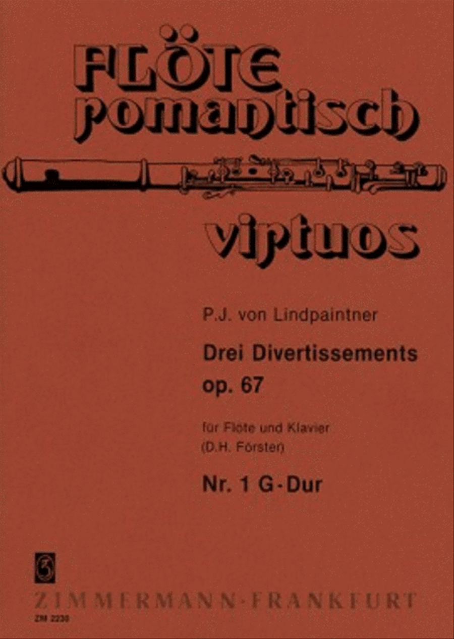 Book cover for Divertissement G major Op. 67/1