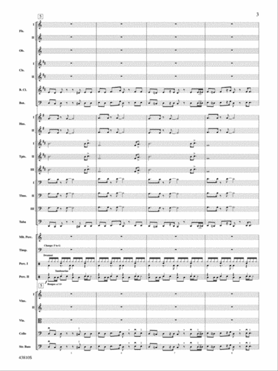 Rocky Broadway: Score Full Orchestra scores gallery preview page 3