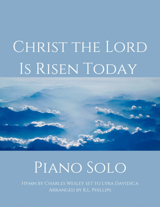 Book cover for Christ the Lord Is Risen Today - Piano Solo