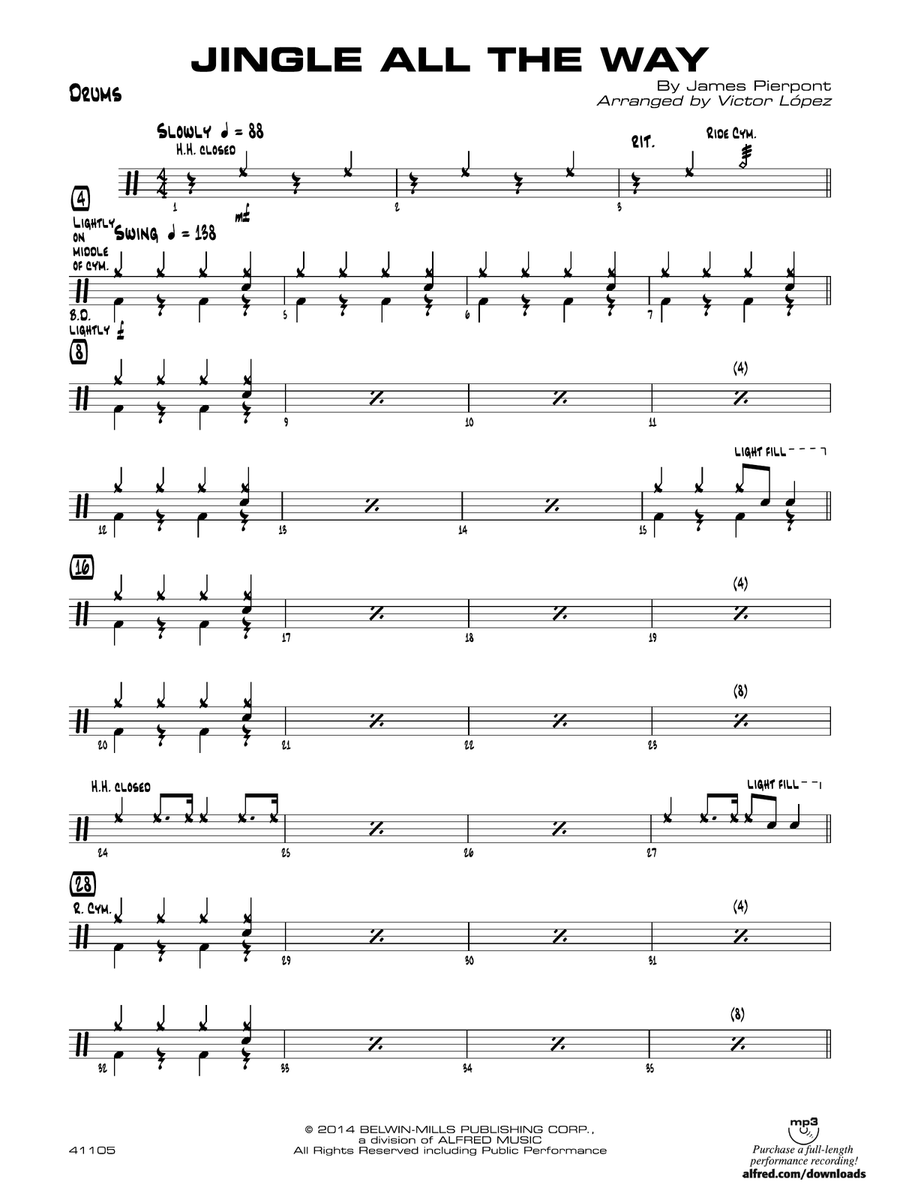 Jingle All the Way: Drums