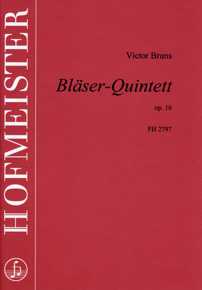 Blaser-Quintett op. 16 / Partitur