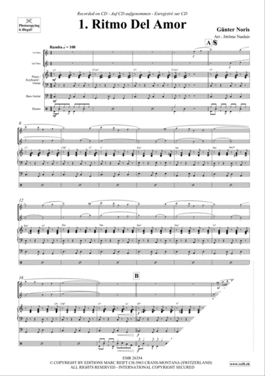 Let's Dance Volume 5 Flute Duet scores gallery preview page 3